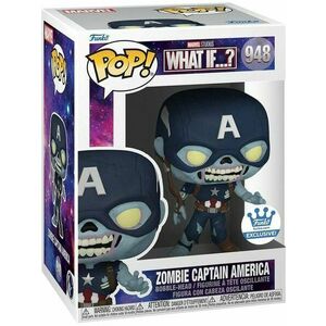 Funko POP! What if…? - Zombie Captain America (Bobble-head) kép