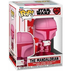 Funko POP! Valentines Star Wars - The Mandalorian (Bobble-head) kép