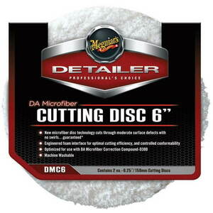 Meguiar's DMC6 DA Microfiber Cutting Disc 6" kép