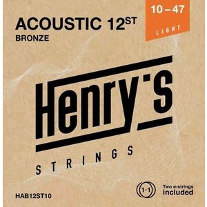 Henry's Strings 12ST Bronze 10 47 kép