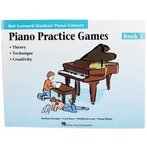 MS Hal Leonard Student Piano Library: Piano Practice Games Book 1 kép