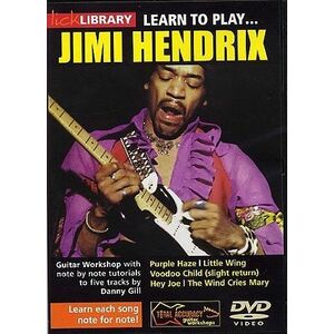 MS Lick Library: Learn To Play Jimi Hendrix kép