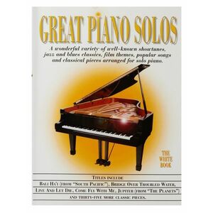 MS Great Piano Solos - The White Book kép