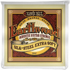 Ernie Ball 2047 Earthwood Silk & Steel Extra Soft kép