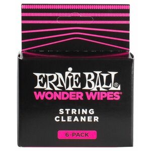 Ernie Ball Wonder Wipes String Cleaner 6-Pack kép