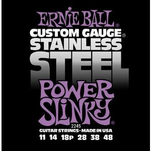 Ernie Ball 2245 Stainless Steel Power Slinky kép