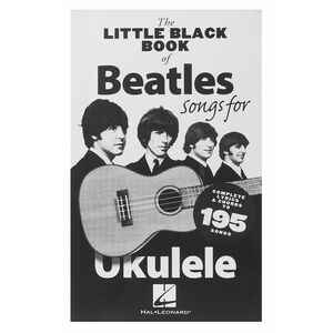 MS The Little Black Book Of Beatles Songs For Ukulele kép