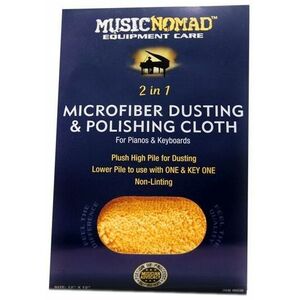 Music Nomad Microfiber Dusting & Polishing Cloth for Pianos & Keyboard kép