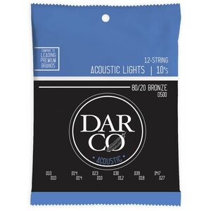 Darco 80/20 Bronze 12-String Light kép