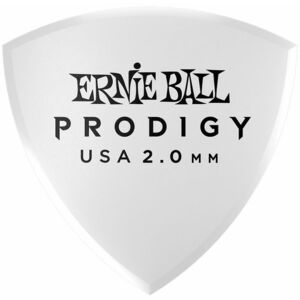 Ernie Ball Prodigy Picks 2.0 White Large Shield kép