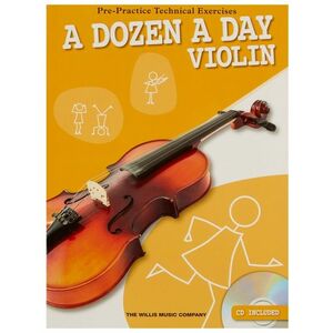MS A Dozen A Day - Violin kép