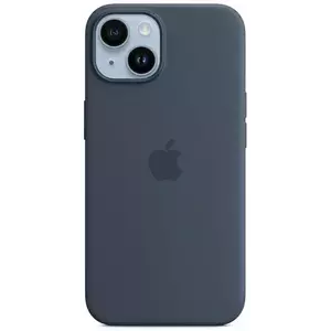 Tok Apple iPhone 14 6, 1" MagSafe storm blue Silicone Case (MPRV3ZM/A) kép