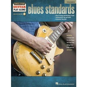 MS Deluxe Guitar Play-Along: Blues Standards kép