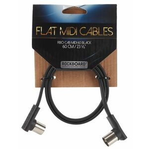 Rockboard Flat MIDI Cable Black 60 cm kép