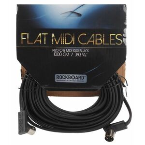 Rockboard Flat MIDI Cable Black 1000 cm kép