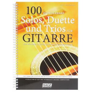 MS 100 wonderful solos, duets and trios for guitar kép