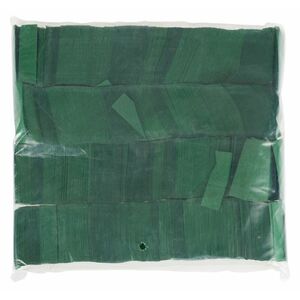 Tcm Fx Pomalu padající obdélníkové konfety 55x18mm, tmavě zelené, 1kg kép