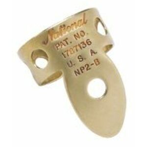 D'Addario National Brass Finger Picks - 4 pack kép