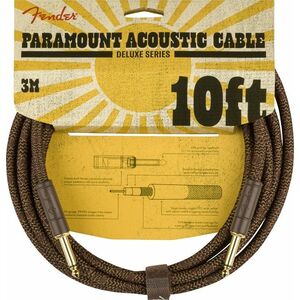Fender Paramount Acoustic Instrument Cable 10' kép
