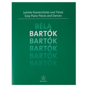 MS Snadné klavírní skladby a tance - Bartók Béla kép