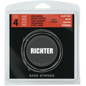Richter Electric Bass Strings Ion Coated, Light 40-95 kép