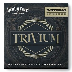 Dunlop Trivium String Lab Guitar Strings 10-63 7-String kép