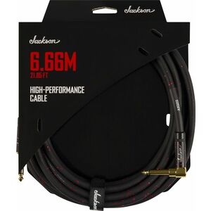 Jackson High Performance Cable 6.66 m, Black & Red kép