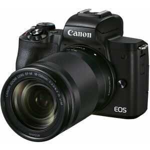 Canon EOS M50 Mark II fekete + EF-M 18-150 mm f/3.5-6.3 IS STM kép