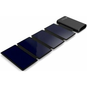 Sandberg Solar 4-Panel Powerbank 25000 mAh, szolár töltő, fekete kép