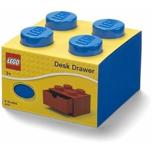 LEGO kék fiókos asztali tároló 4 kép