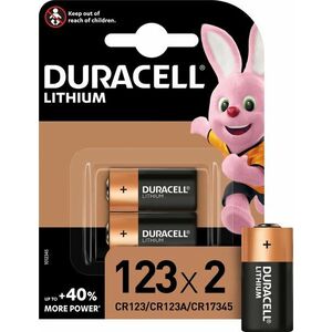 Duracell Ultra Lítium elem CR123A kép