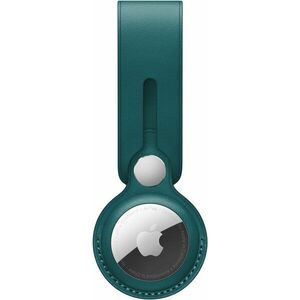 Apple AirTag-bőrpánt – erdőzöld kép