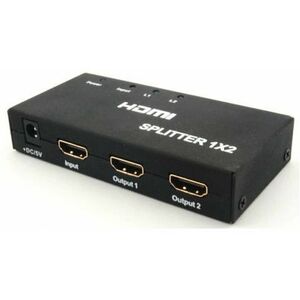 PremiumCord külső HDMI Splitter, 2 x HDMI 1.4 - fekete kép