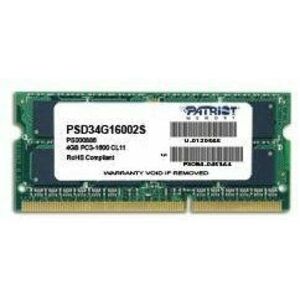Patriot SO-DIMM 4GB DDR3 1600MHz CL11 Signature Line kép