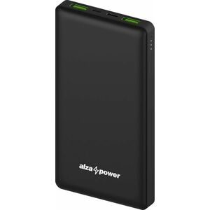 AlzaPower Ingot 10000mAh Quick Charge + PD3.0 fekete kép