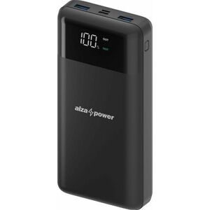 AlzaPower Parade 30000 mAh Power Delivery (18 W) fekete kép
