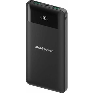 AlzaPower Parade 10000 mAh Power Delivery (22, 5 W) fekete kép