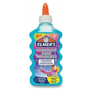 Elmer's Glitter Glue 177 ml ragasztó, kék kép