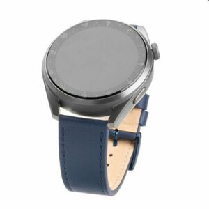 FIXED bőrszíj Quick Release 22 mm szélességgel for smartwatch, kék kép