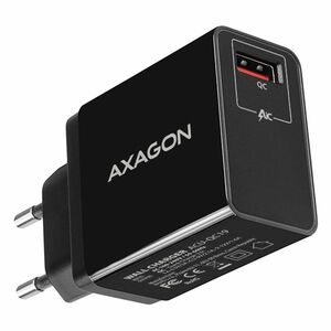 AXAGON ACU-QC19 hálózati adapter 1x QC3.0/AFC/FCP/SMART, 19 W, fekete kép