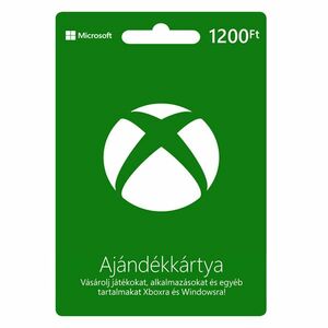 Xbox ajándékkártya 1 200 Ft kép