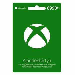 Xbox ajándékkártya 6 990 Ft kép