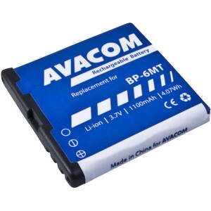 AVACOM Nokia E51, N81, N81 8GB, N82, Li-ion 3, 6V 1100mAh (BP-6MT helyett) kép