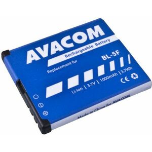 AVACOM akkumulátor Nokia N95, E65, Li-Ion 3, 6V 1000mAh (BL-5F helyett) kép