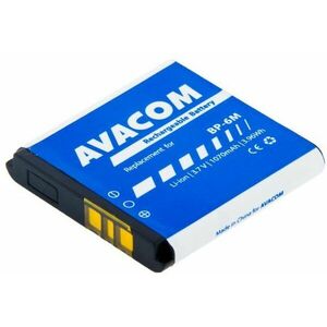 AVACOM akkumulátor Nokia 6233, 9300, N73 készülékekhez, Li-Ion 3, 7V 1070mAh (BP-6M helyett) kép