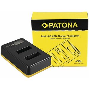 PATONA - Foto Dual LCD Sony NP-BX1, USB kép
