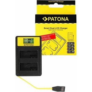 PATONA - Dual Canon LP-E8 s LCD, USB kép