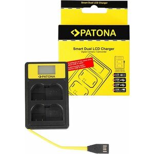 PATONA - Dual Nikon EN-EL15 LCD, USB-vel kép