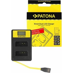 PATONA - Dual Canon LP-E12 , LCD, USB - vel kép