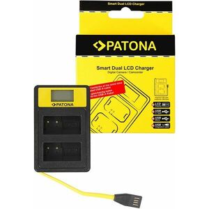 PATONA - Dual Panasonic DMW-BLC12 E LCD, USB - vel kép